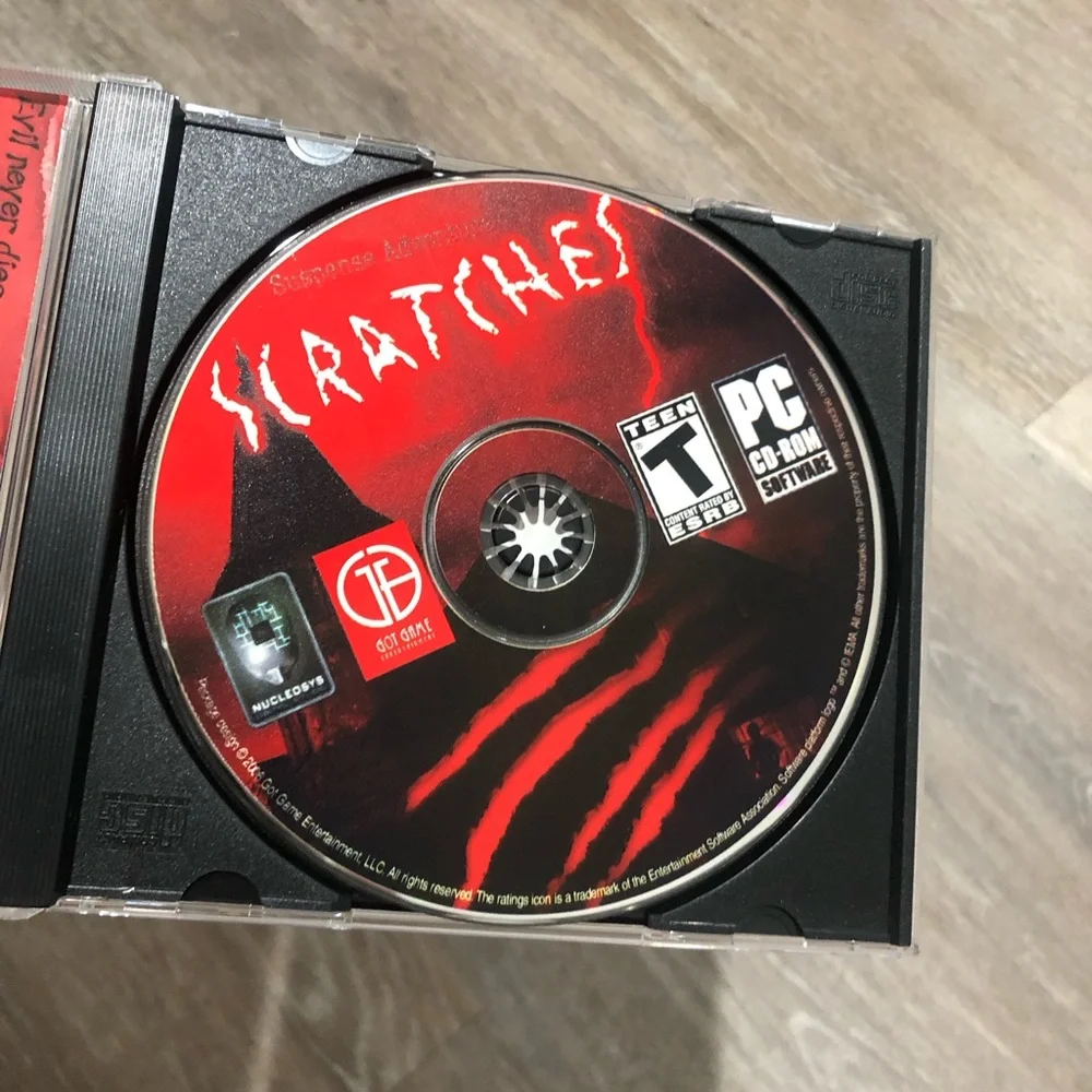 Vtg 2003 scratches Horror PC Game Complete in Box with Shortcuts